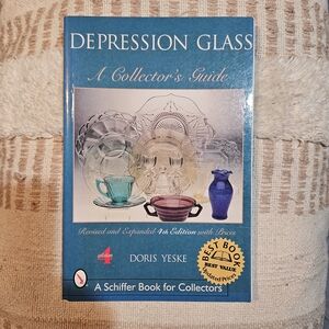 Book Depression Glass: A Collector's Guide Book